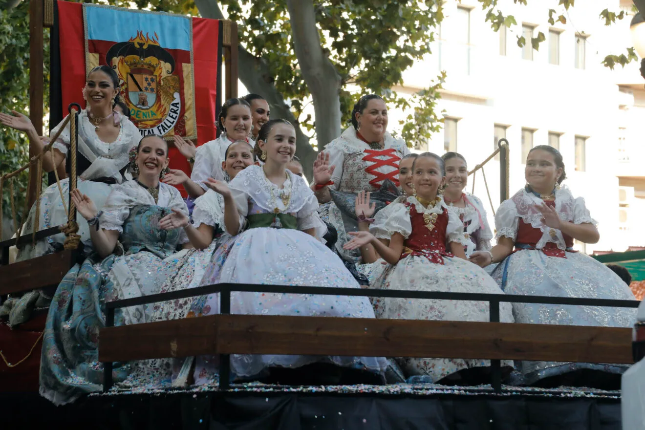 Desfile de carrozas de Dénia 2025 1