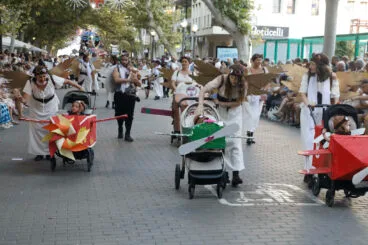 Desfile de carrozas de Dénia 2025 2