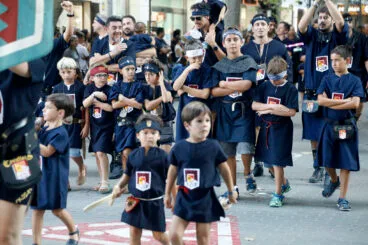 Desfile infantil de Moros y Cristianos de Dénia 2025 1