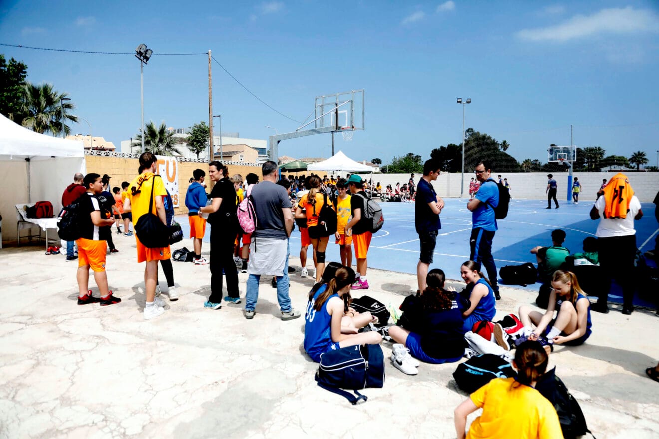 Escuelas deportivas de la comarca durante los pasados Minijocs