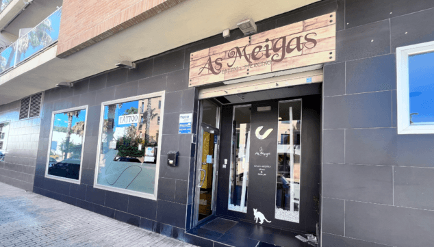 Imagen: Estudio de As Meigas Tatto en Dénia