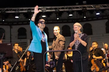 jadel jose martinez colomina y vince dicola en el sonafilm 7 de ondara