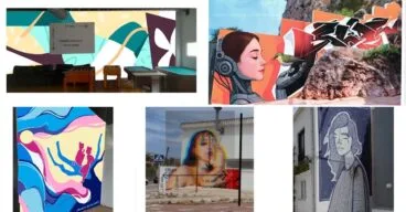 los nuevos murales del edificio de joventut de denia