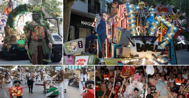 mejores momentos de las carrozas de denia 2025