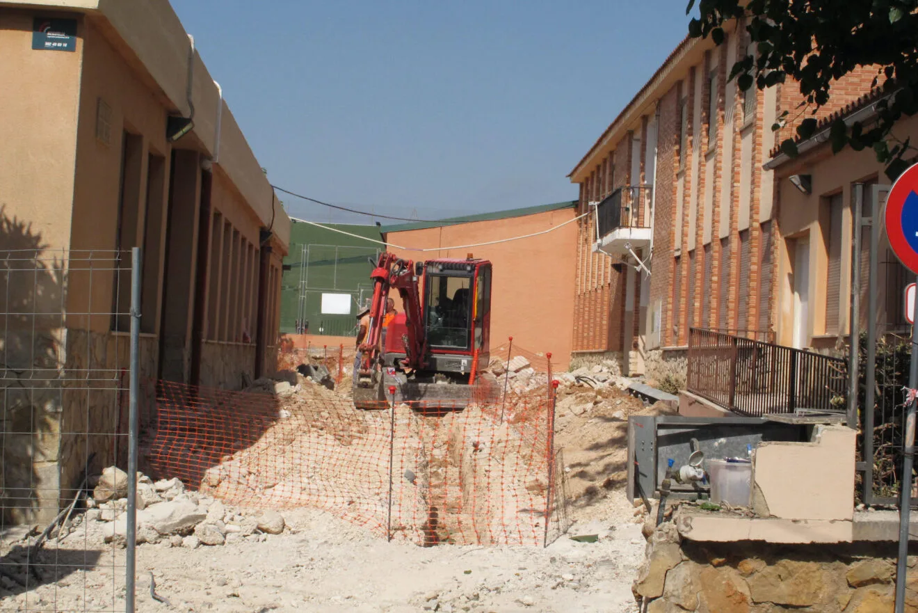 Obras del nuevo colegio Pare Pere 2