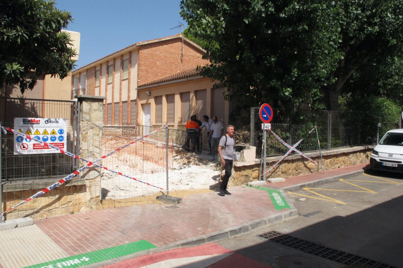 Obras del nuevo colegio Pare Pere 21