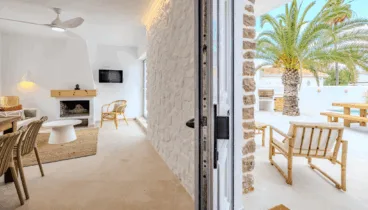 Salón con acceso directo a la terraza