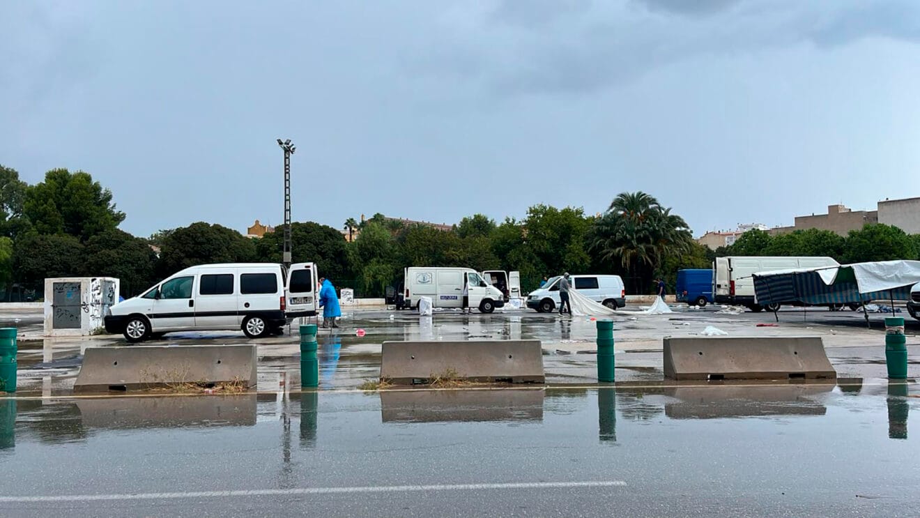 Calles bajo la lluvia en Dénia este septiembre 2025 04