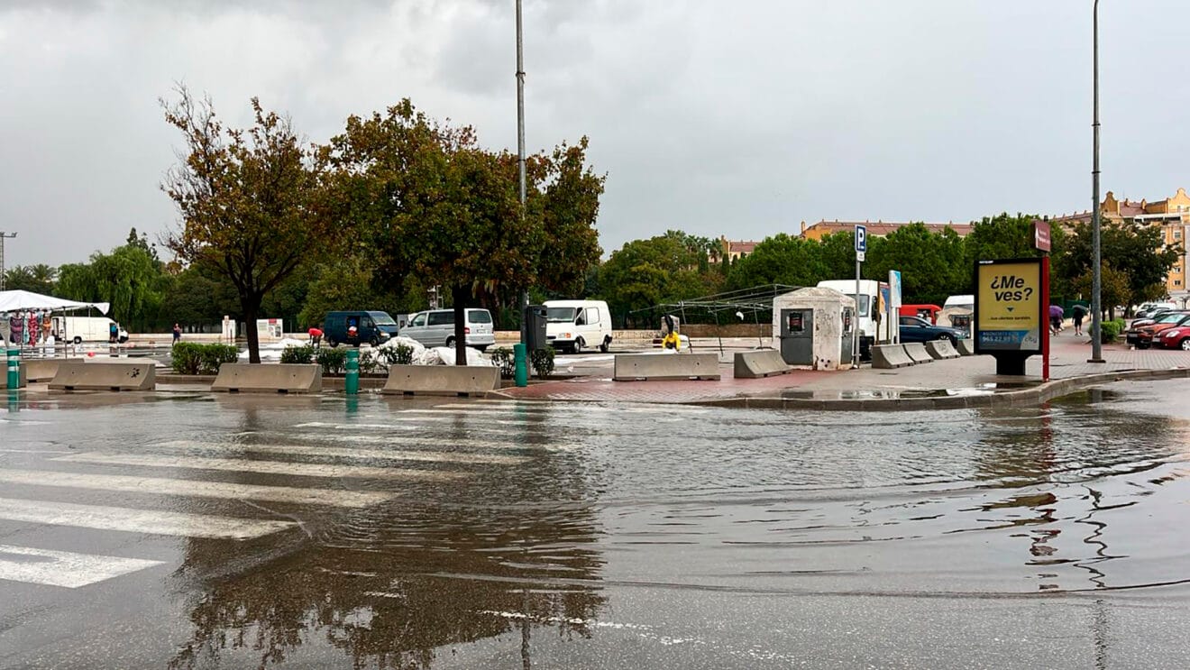 Calles bajo la lluvia en Dénia este septiembre 2025 05