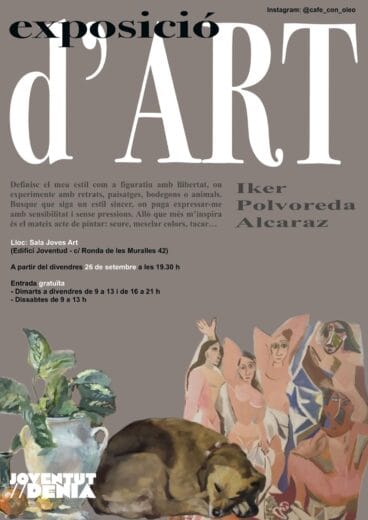 Cartel de la Sala Jove de Dénia