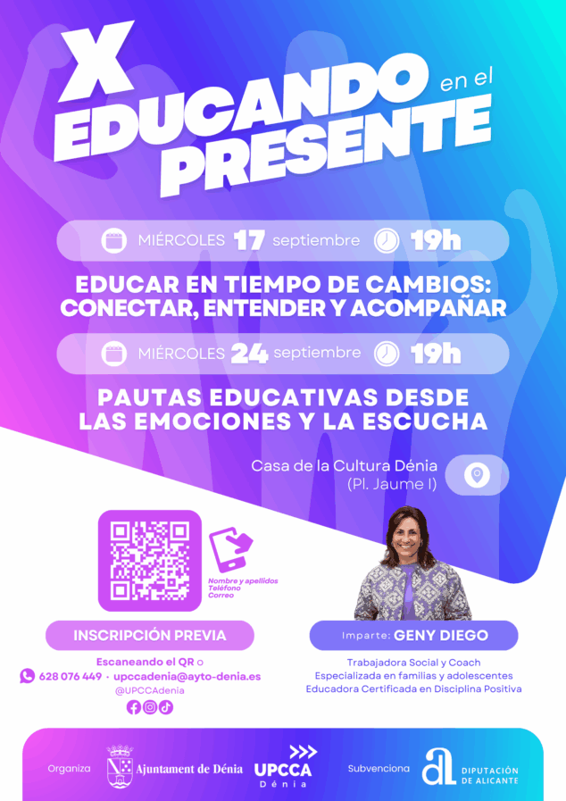 Imagen: Cartel del X Educando en el presente