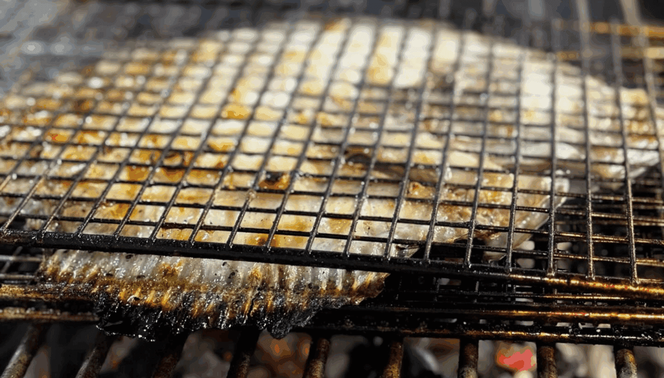 Pescado fresco a la brasa en Álvaro Casanova