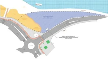 plano con la superficie de concesion