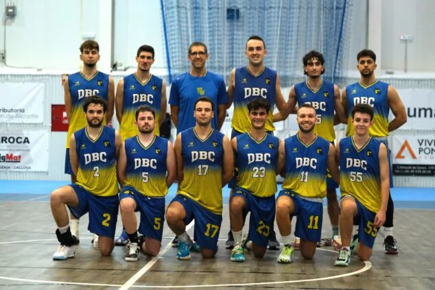 Imagen: Plantilla del DBC Senior Masculino 1ª Zonal