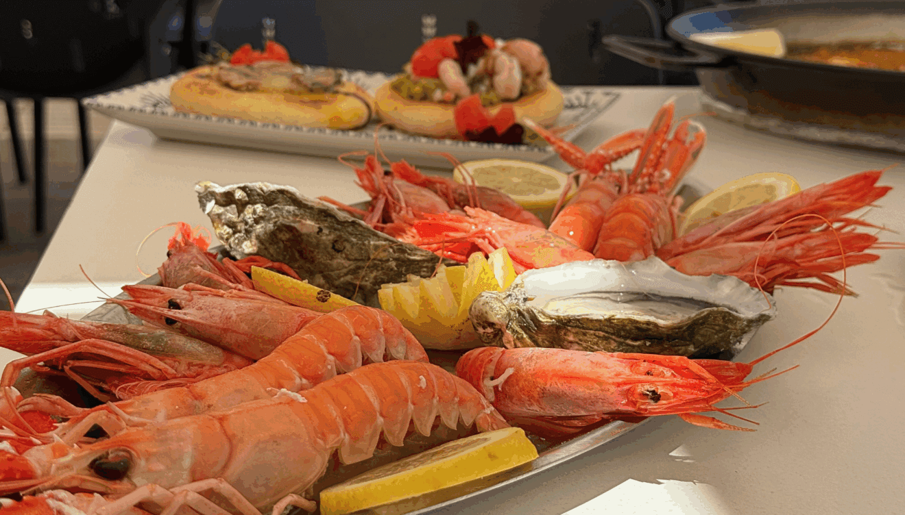 Producto fresco del Mediterráneo en cada plato