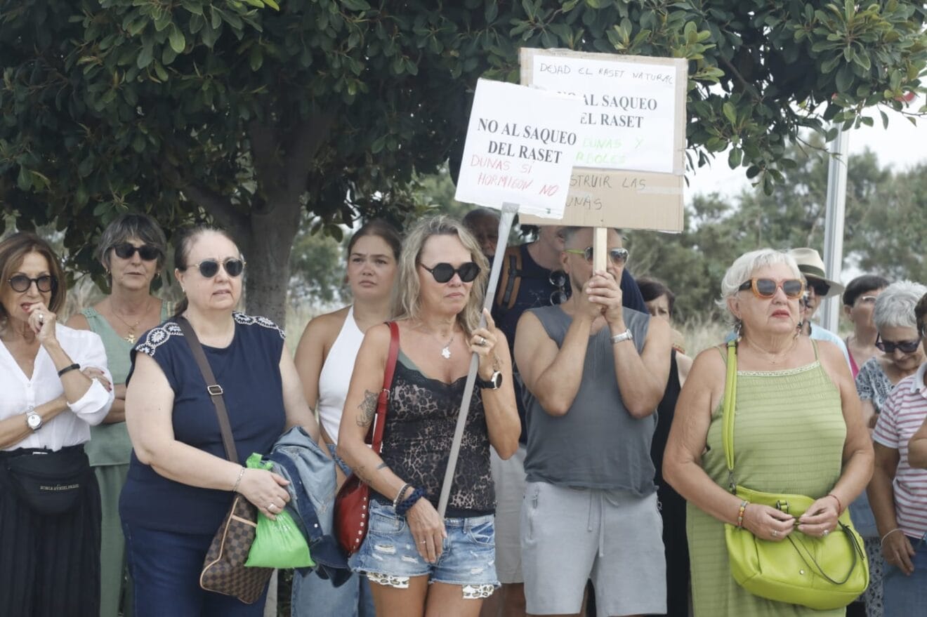 Protestas contra el proyecto Tamarindos en Dénia 3