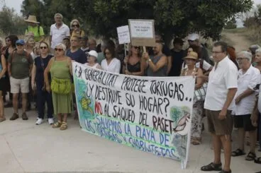 Protestas contra el proyecto Tamarindos en Dénia 4