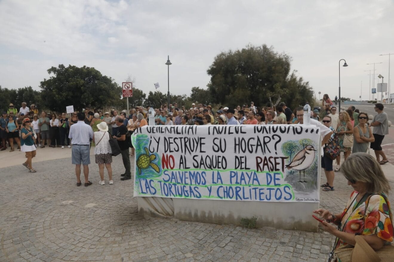 Movilización para proteger el bosque del Raset