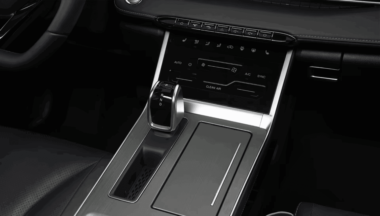 Salpicadero del EBRO S400 con sistema multimedia avanzado y controles intuitivos