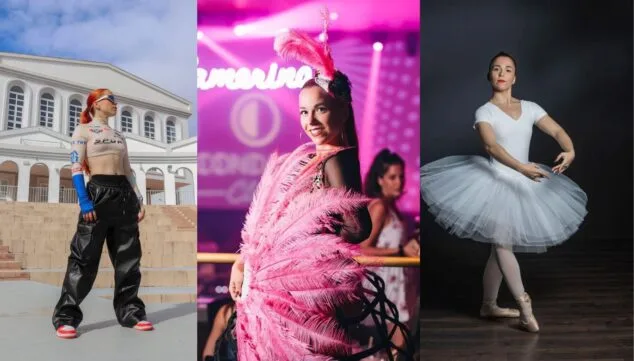 ada arbona en diferentes disciplinas de la danza