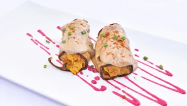 Canalones en Tempura Bar