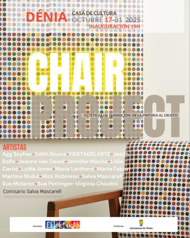Cartel exposición Chair Project