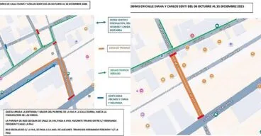 cortes de calles y desvios por obras en el centro de denia hasta diciembre