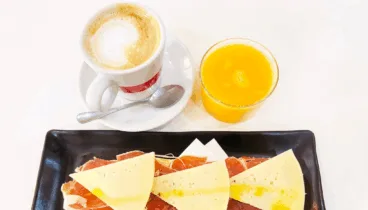 Desayuno mediterraneo para empezar el dia