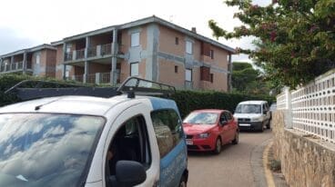 Desvío por el paseo de la playa de Les Rotes 5