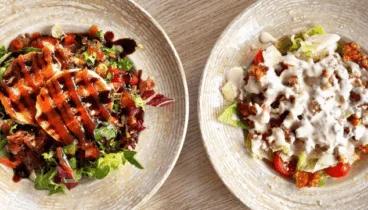 Ensalada fresca con contrastes de sabor