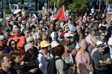Gran manifestación por Palestina en Dénia 1