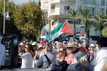 Gran manifestación por Palestina en Dénia 12
