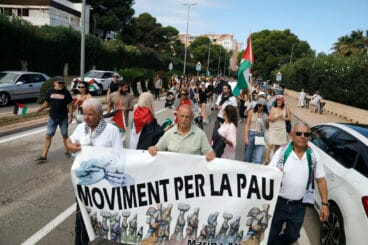 Gran manifestación por Palestina en Dénia 16