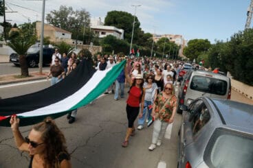 Gran manifestación por Palestina en Dénia 17