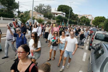Gran manifestación por Palestina en Dénia 18