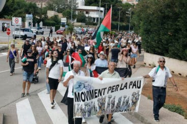Gran manifestación por Palestina en Dénia 19