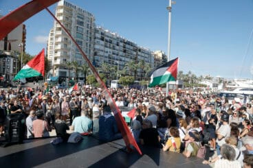 Gran manifestación por Palestina en Dénia 2