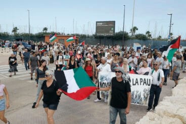 Gran manifestación por Palestina en Dénia 21