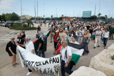 Gran manifestación por Palestina en Dénia 22