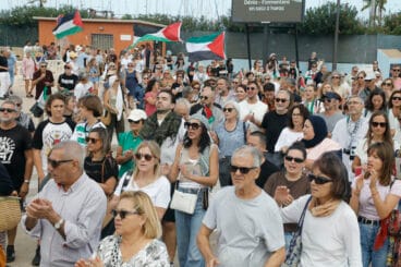 Gran manifestación por Palestina en Dénia 23