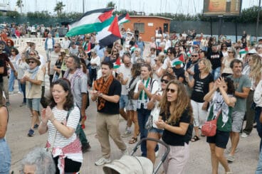 Gran manifestación por Palestina en Dénia 26