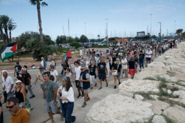 gran manifestacion por palestina en denia 28