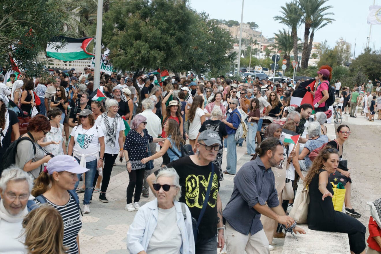 Gran manifestación por Palestina en Dénia 29