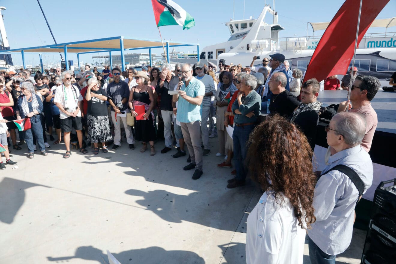 Gran manifestación por Palestina en Dénia 3