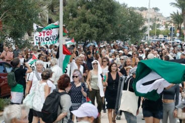 Gran manifestación por Palestina en Dénia 30