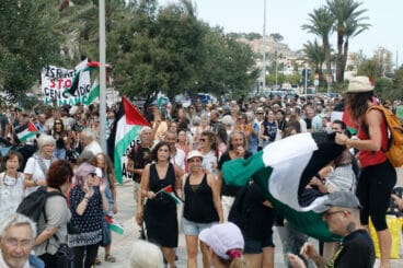 Gran manifestación por Palestina en Dénia 31