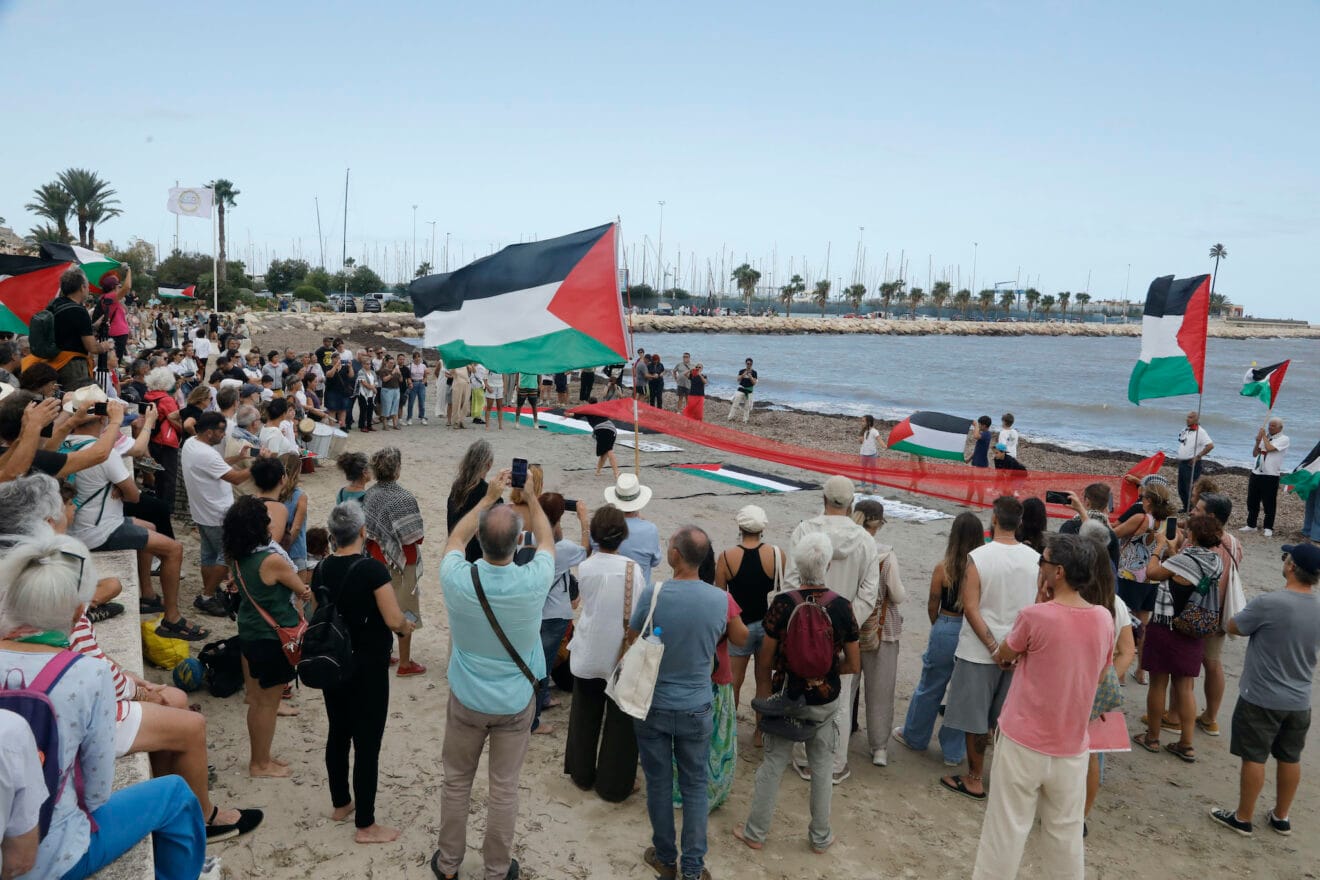 Gran manifestación por Palestina en Dénia 42