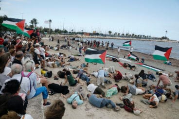 Gran manifestación por Palestina en Dénia 44