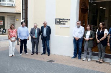 Homenaje a Juan Chabás en la Biblioteca de Dénia 1