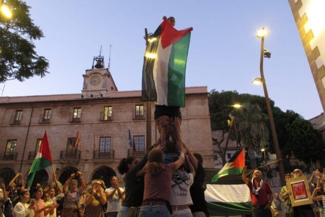 muixeranga por palestina en denia 4